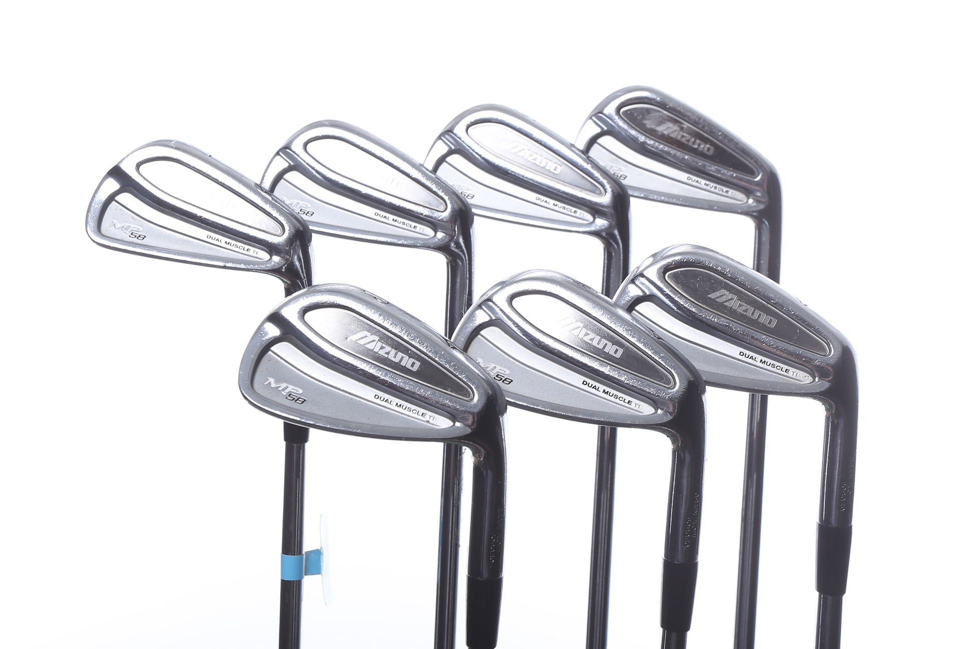 Used Mizuno MP 58 Iron Set - Right-Handed - 4-PW - Extra Stiff Flex-Next Round