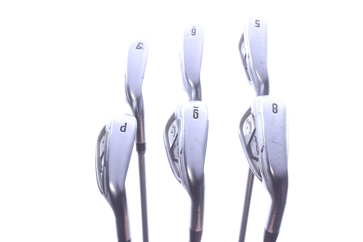Used Callaway Apex CF16 Iron Set - Right-Handed - 5-PW - Stiff Flex