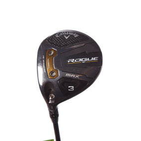 Used Callaway Rogue ST MAX 3-Wood - Left-Handed - 15 Degrees - Extra Stiff Flex-Next Round