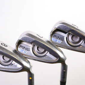 Used Ping G Iron Set - Right-Handed - 6-8 - Regular Flex- Yellow Dot-Next Round