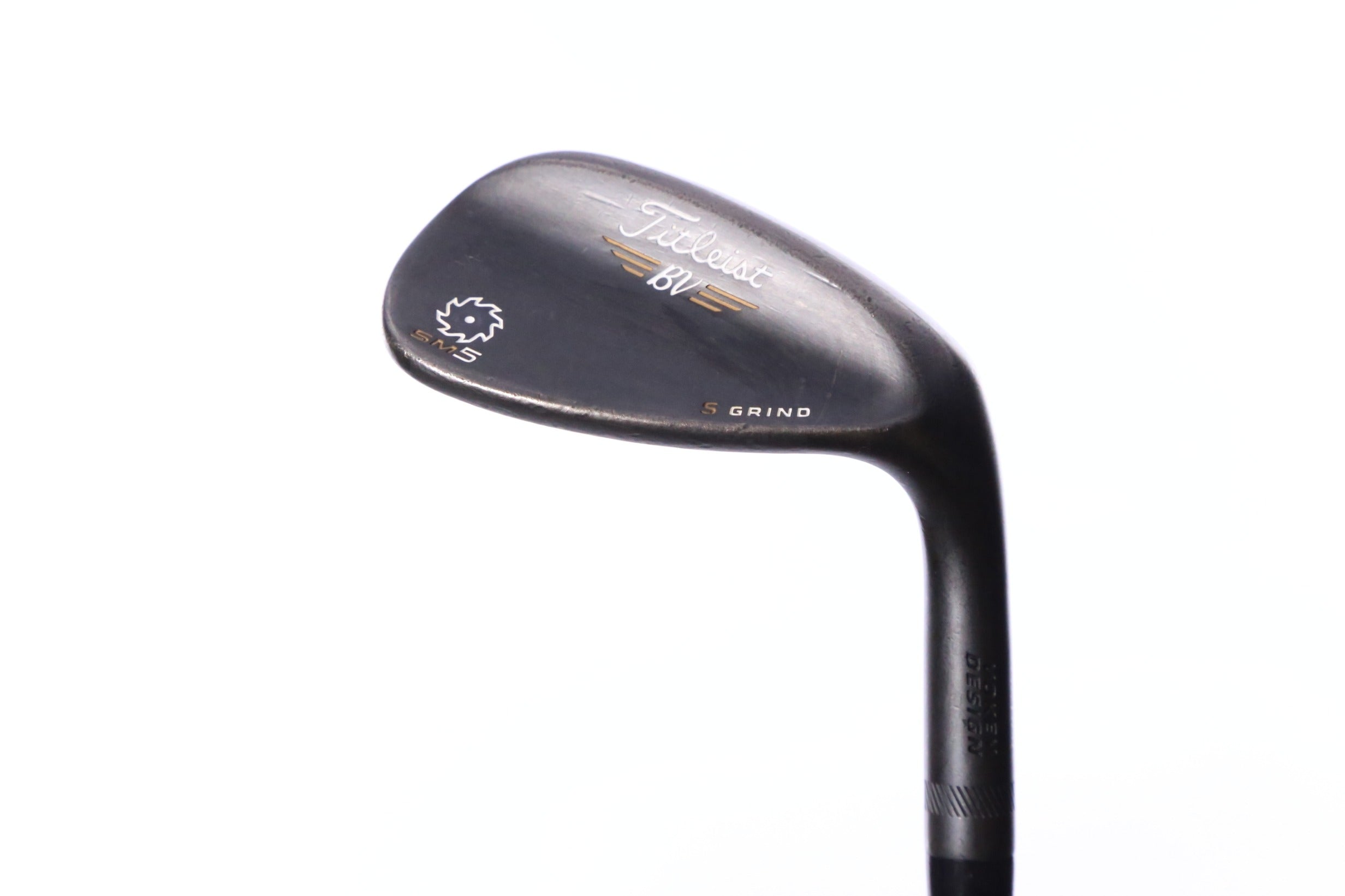 Used Titleist Vokey SM5 Raw Black Sand Wedge - Right-Handed - 56 Degrees - Wedge Flex-Next Round