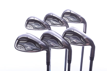 Used Callaway Steelhead XR Iron Set - Right-Handed - 5-PW - Stiff Flex