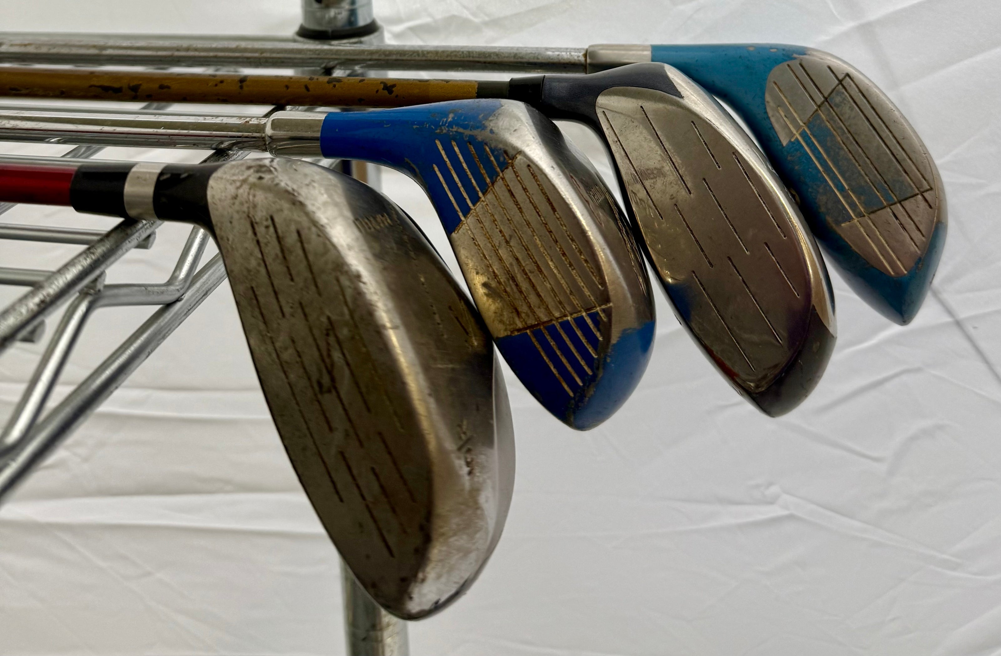 Wholesale Lot of 30 Golf Clubs - Assorted Fairway Woods & Hybrids-Next Round