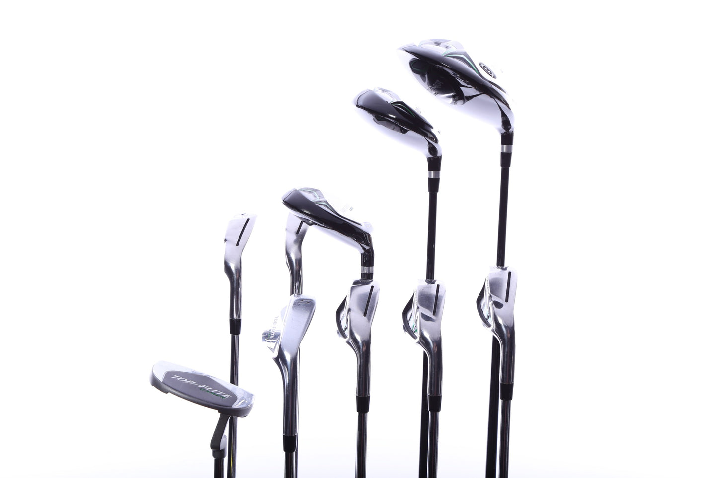 Used Top Flite Gamer X Complete Set - Right-Handed - 1W, 3W, 5H, 6-PW, SW, Putter - Not Specified Flex-Next Round
