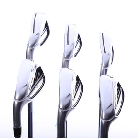 Used TaylorMade RocketBladez Iron Set - Left-Handed - 5-PW - Stiff Flex-Next Round
