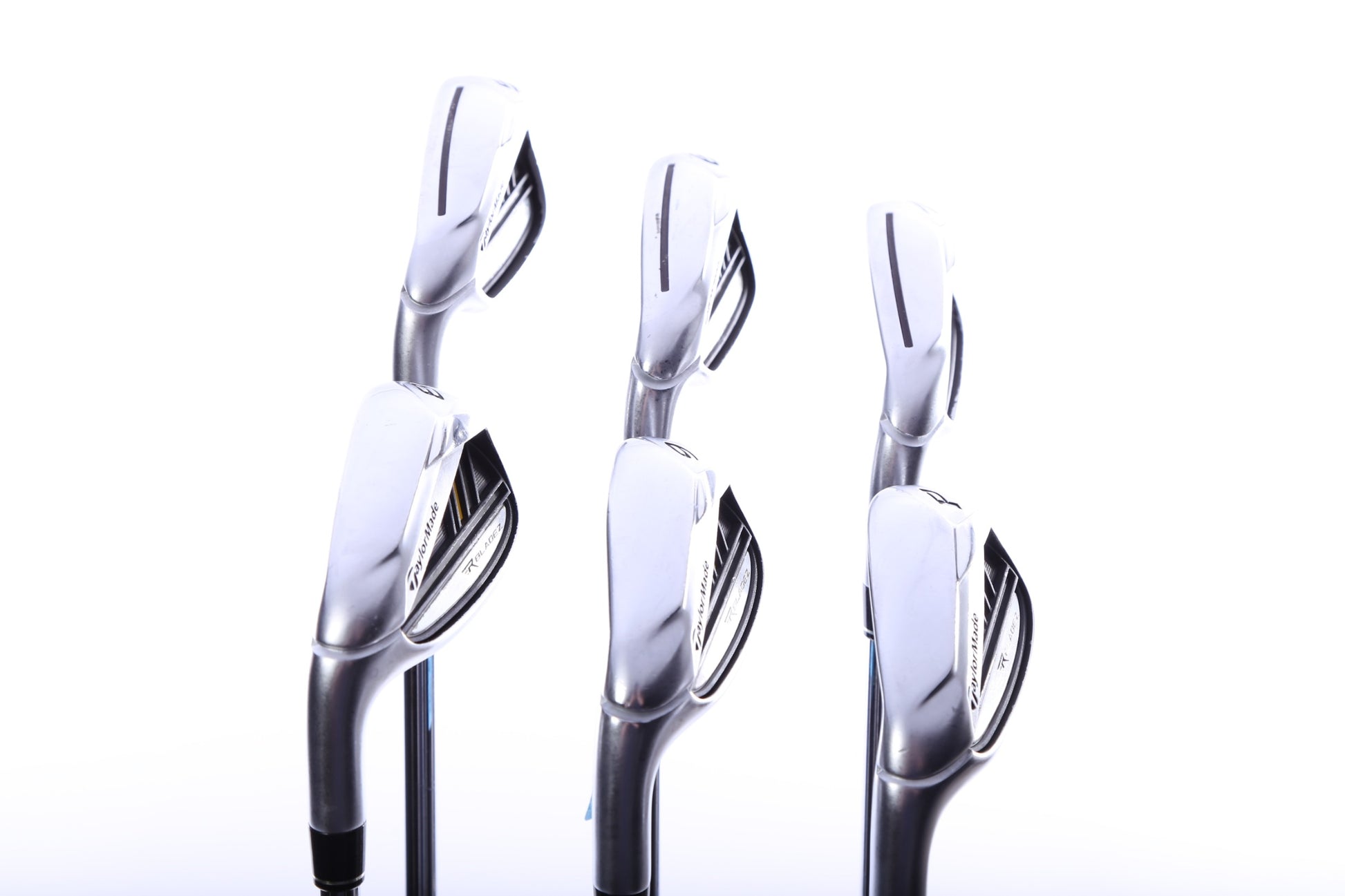 Used TaylorMade RocketBladez Iron Set - Left-Handed - 5-PW - Stiff Flex-Next Round