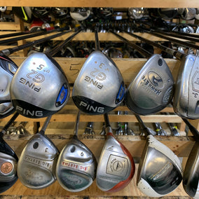 Wholesale Lot of 20 Golf Clubs - Fairway Woods - Men's Flex-Next Round