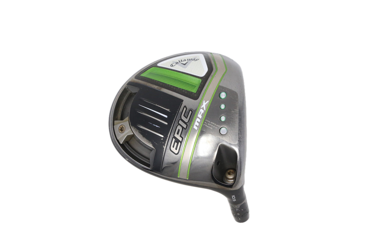 Used Callaway Epic MAX Driver - HEAD ONLY - Right-Handed - 10.5 Degrees