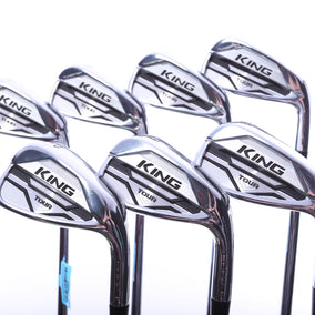 Used Cobra KING Tour MIM 2020 Iron Set - Right-Handed - 4-PW - Regular Flex-Next Round