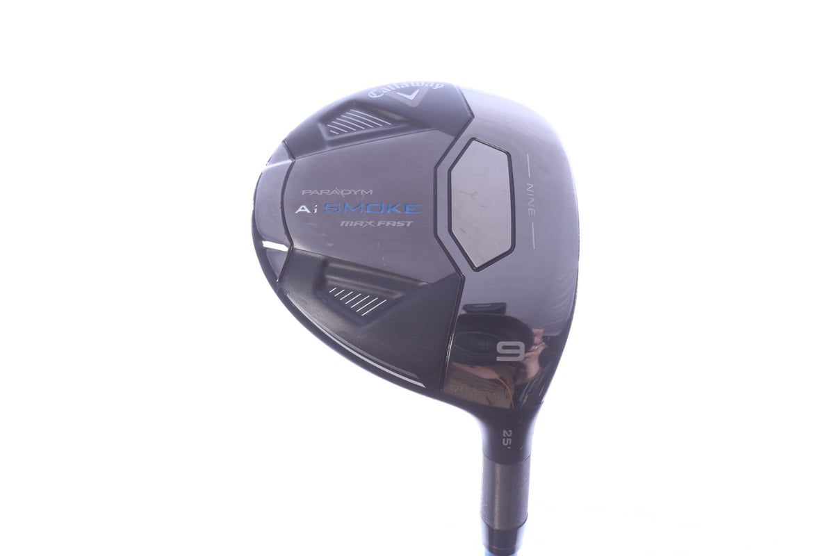 Used Callaway Paradym Ai Smoke MAX Fast 9-Wood - Right-Handed - 25 Degrees - Ladies Flex