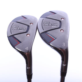 Used Callaway Big Bertha B21 Hybrid Set - Right-Handed - 3H, 4H - Regular Flex-Next Round