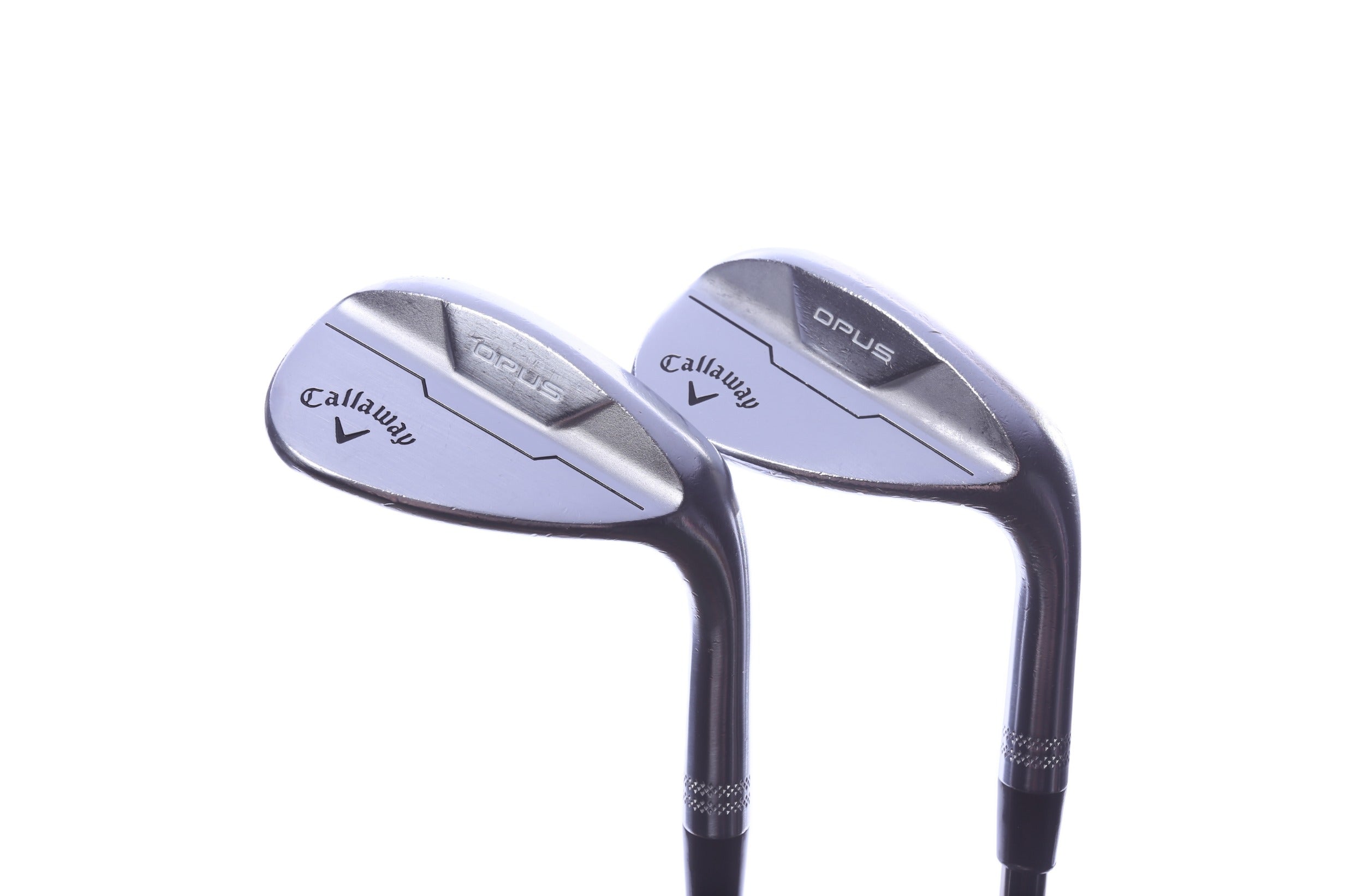 Used Callaway Opus Brushed Chrome Wedge Set - Right-Handed - 54*, 58* - Ladies Flex