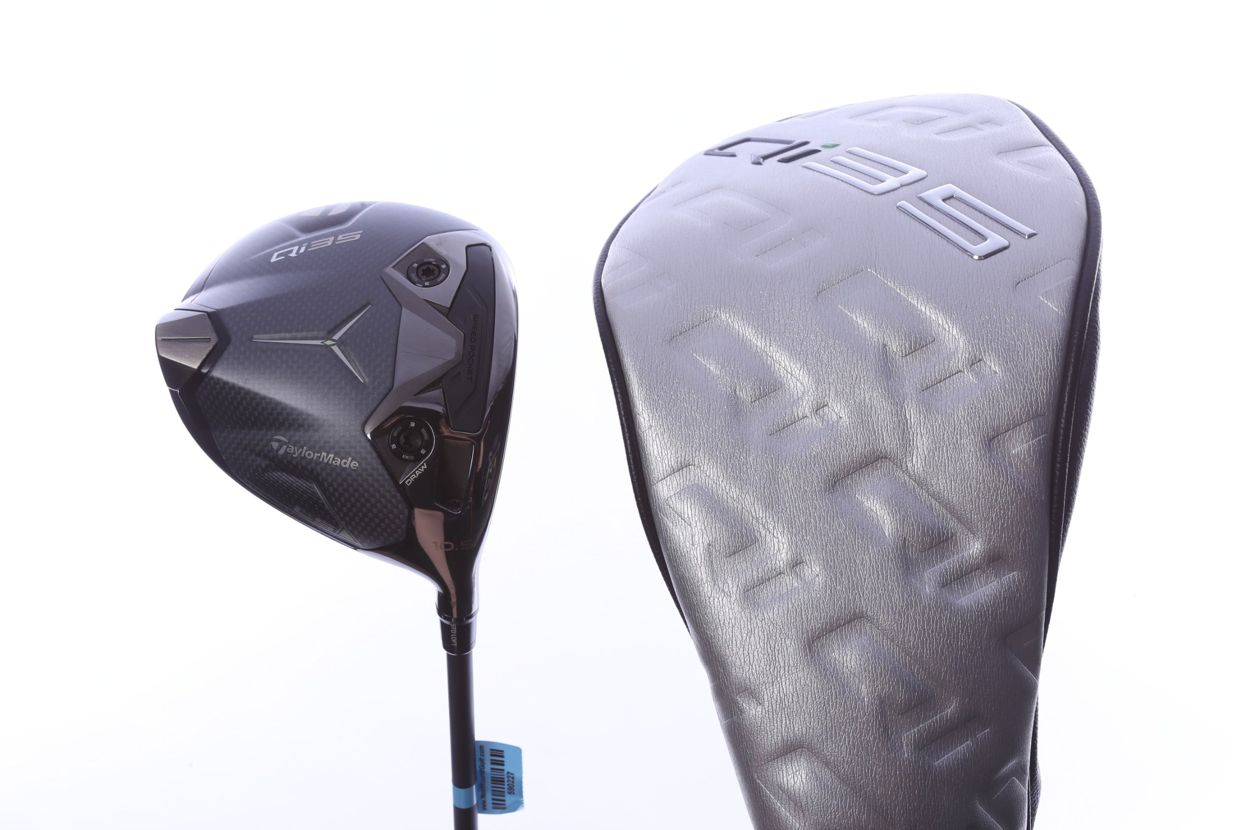 Used TaylorMade Qi35 LS Driver - 10.5 Degrees - Stiff Flex Mitsubishi Kai'li Blue Darkwaves CB - Right-Handed-Next Round