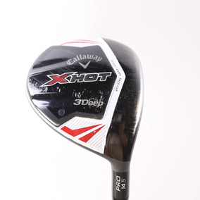 Used Callaway X Hot Pro 3-Wood - Right-Handed - 14.5 Degrees - Stiff Flex-Next Round