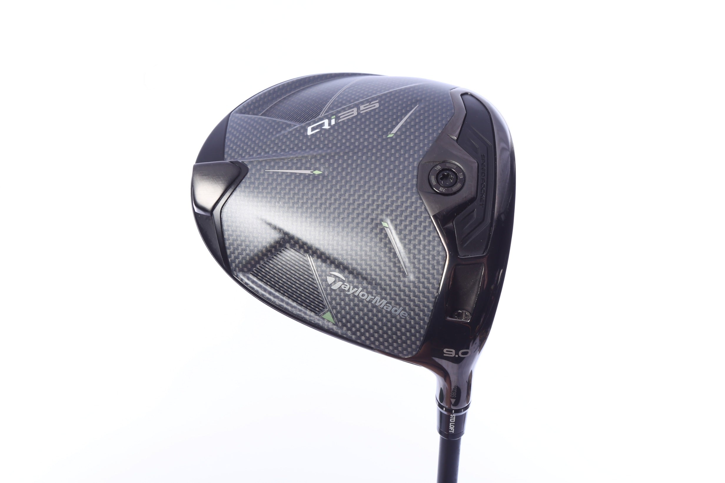 Used TaylorMade Qi35 Driver - 9 Degrees - Extra Stiff Flex Aldila Rogue 110MSI - Right-Handed
