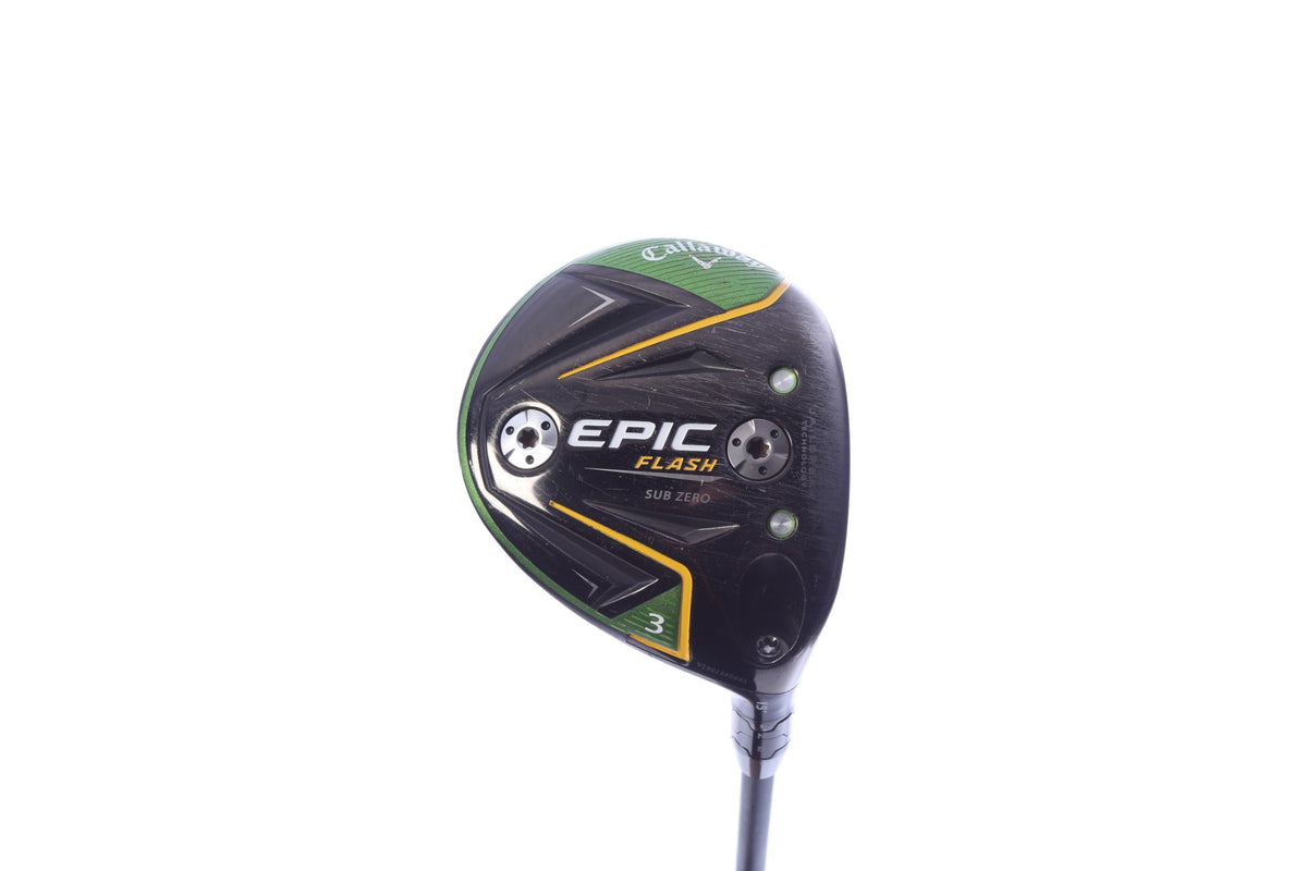 Used Callaway Epic Flash Sub Zero 3-Wood - Right-Handed - 15 Degrees - Regular Flex-Next Round