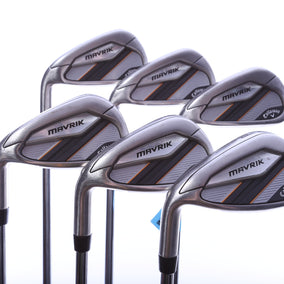 Used Callaway Mavrik Iron Set - Left-Handed - 5-PW - Regular Flex-Next Round