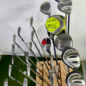 Wholesale Lot of 24 Golf Clubs - Right Handed - Assorted Brands and Flexes-Next Round