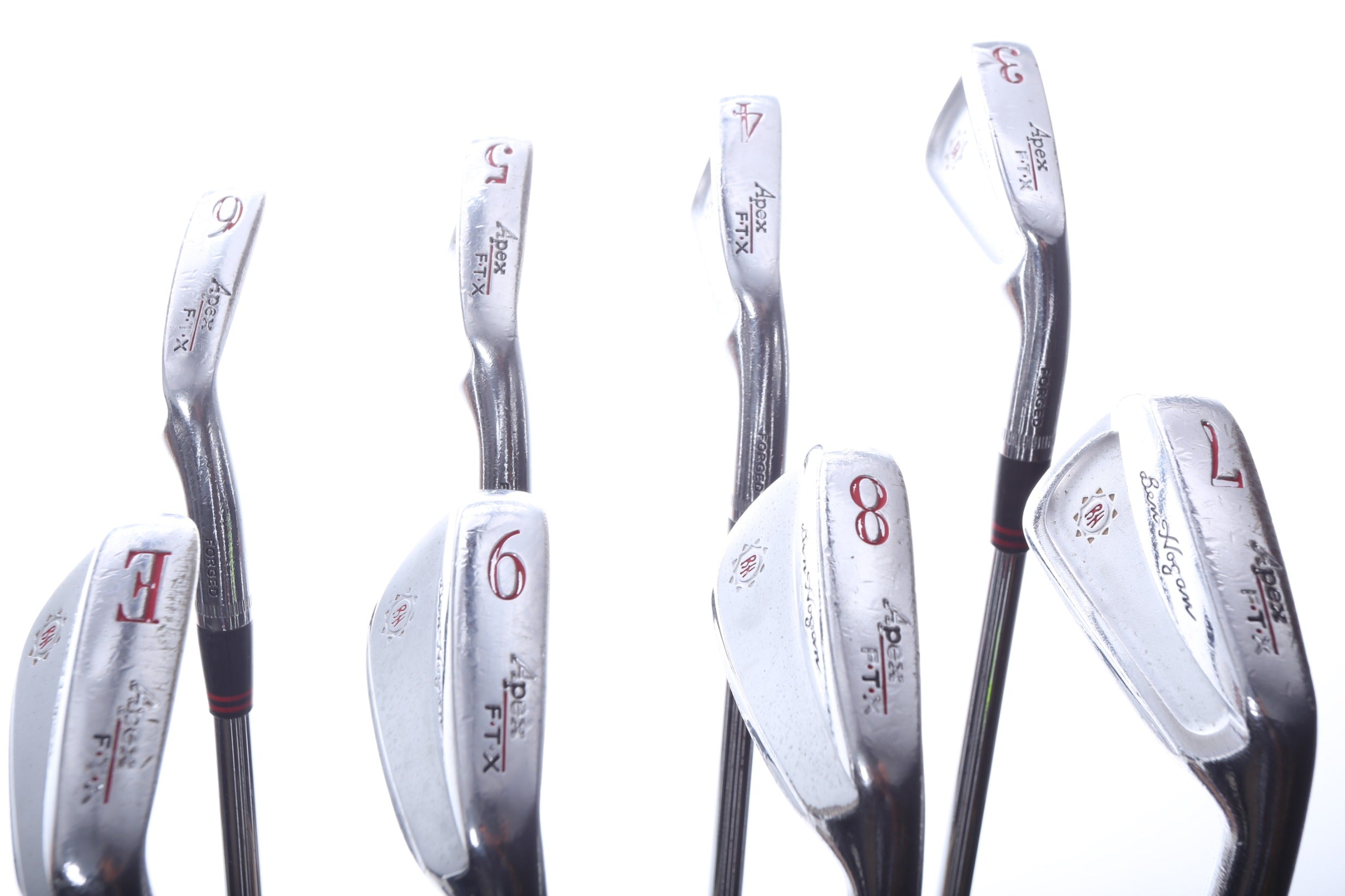 Used Ben Hogan Apex FTX Iron Set - Right-Handed - 3-EW - Stiff Flex-Next Round