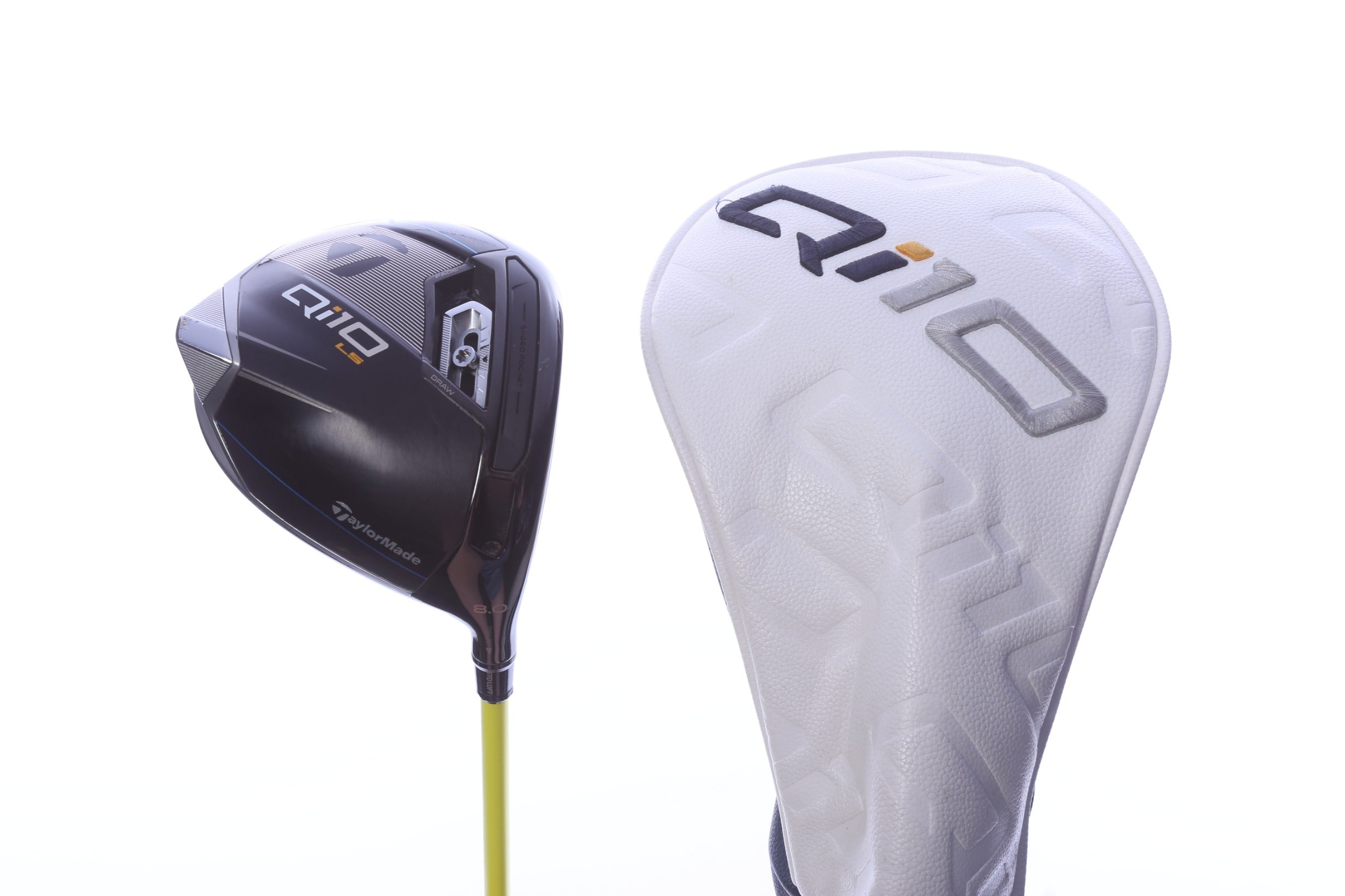 Used TaylorMade Qi10 LS Driver - 8 Degrees - Stiff Flex UST Mamiya Proforce V2 - Right-Handed-Next Round