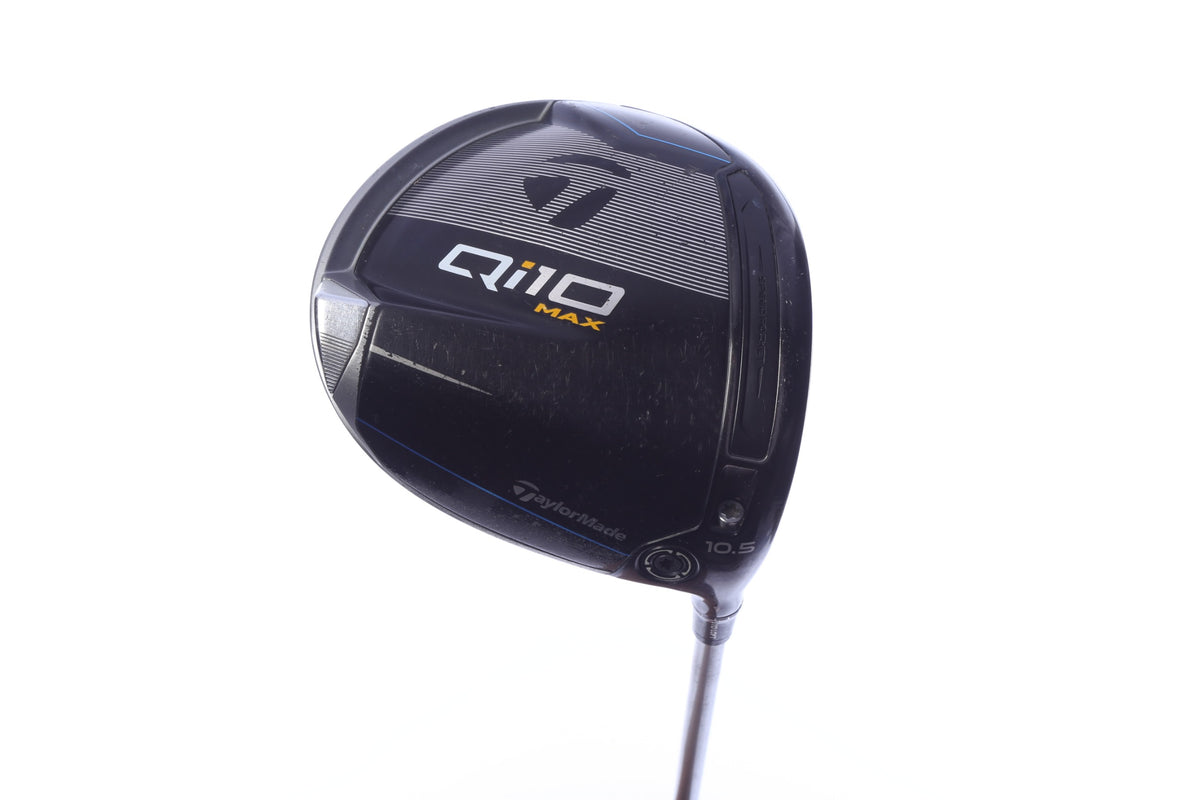 Used TaylorMade Qi10 MAX Driver - 10.5 Degrees - Seniors Flex Fujikura Speeder NX - Right-Handed