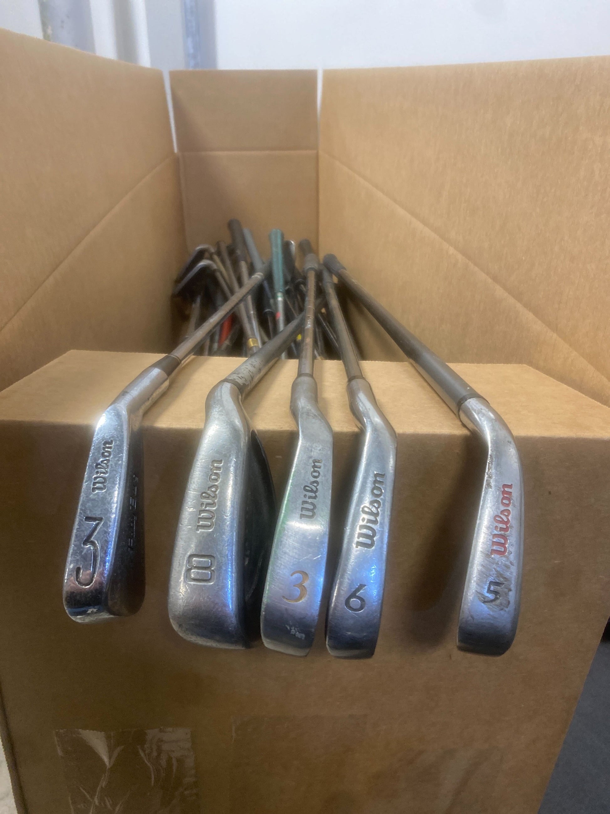 Wholesale Lot of 50 Wilson Single Irons-Next Round