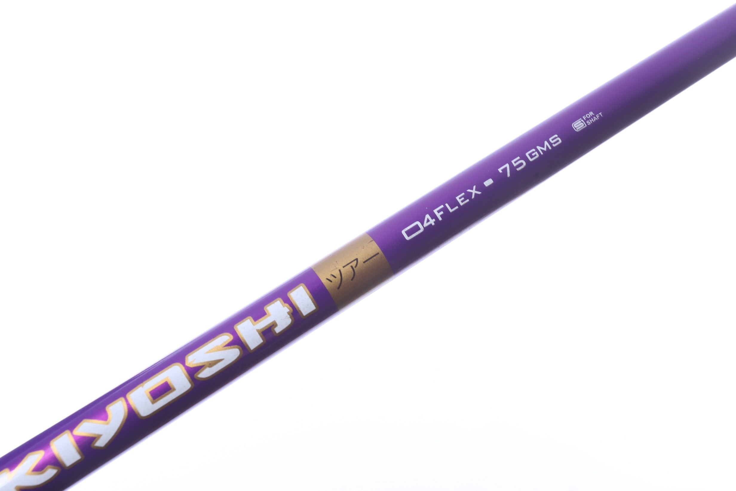 Used Oban Kiyoshi Purple Fairway Wood Shaft Stiff Flex Graphite - 40.25 in - Titleist Surefit Adapter