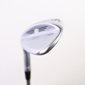 Used Titleist Vokey SM9 Raw M Grind Lob Wedge - Left-Handed - 58 Degrees - Stiff Flex-Next Round