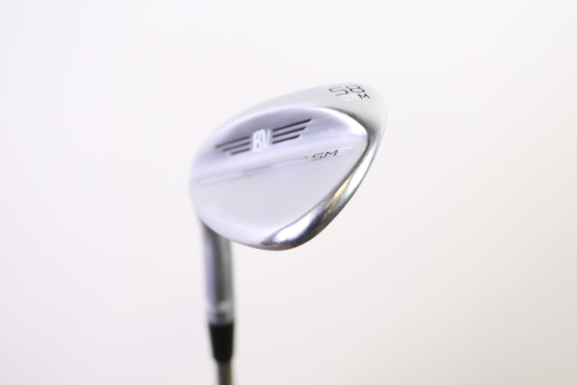 Used Titleist Vokey SM9 Raw M Grind Lob Wedge - Left-Handed - 58 Degrees - Stiff Flex-Next Round