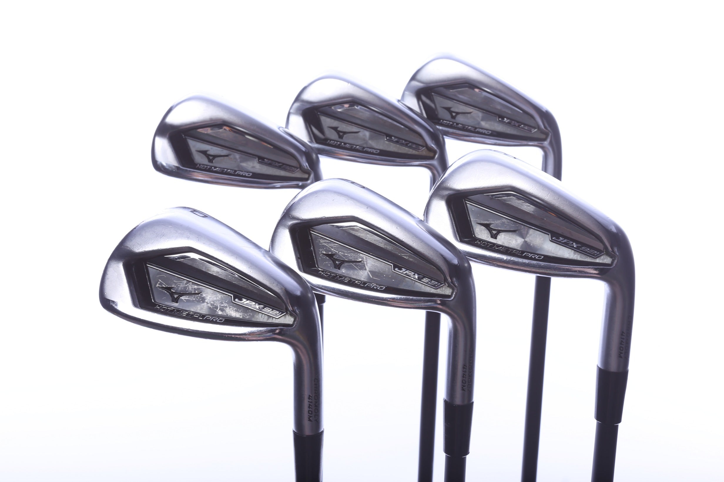Used Mizuno JPX 921 Hot Metal Pro Iron Set - Right-Handed - 5-PW - Regular Flex