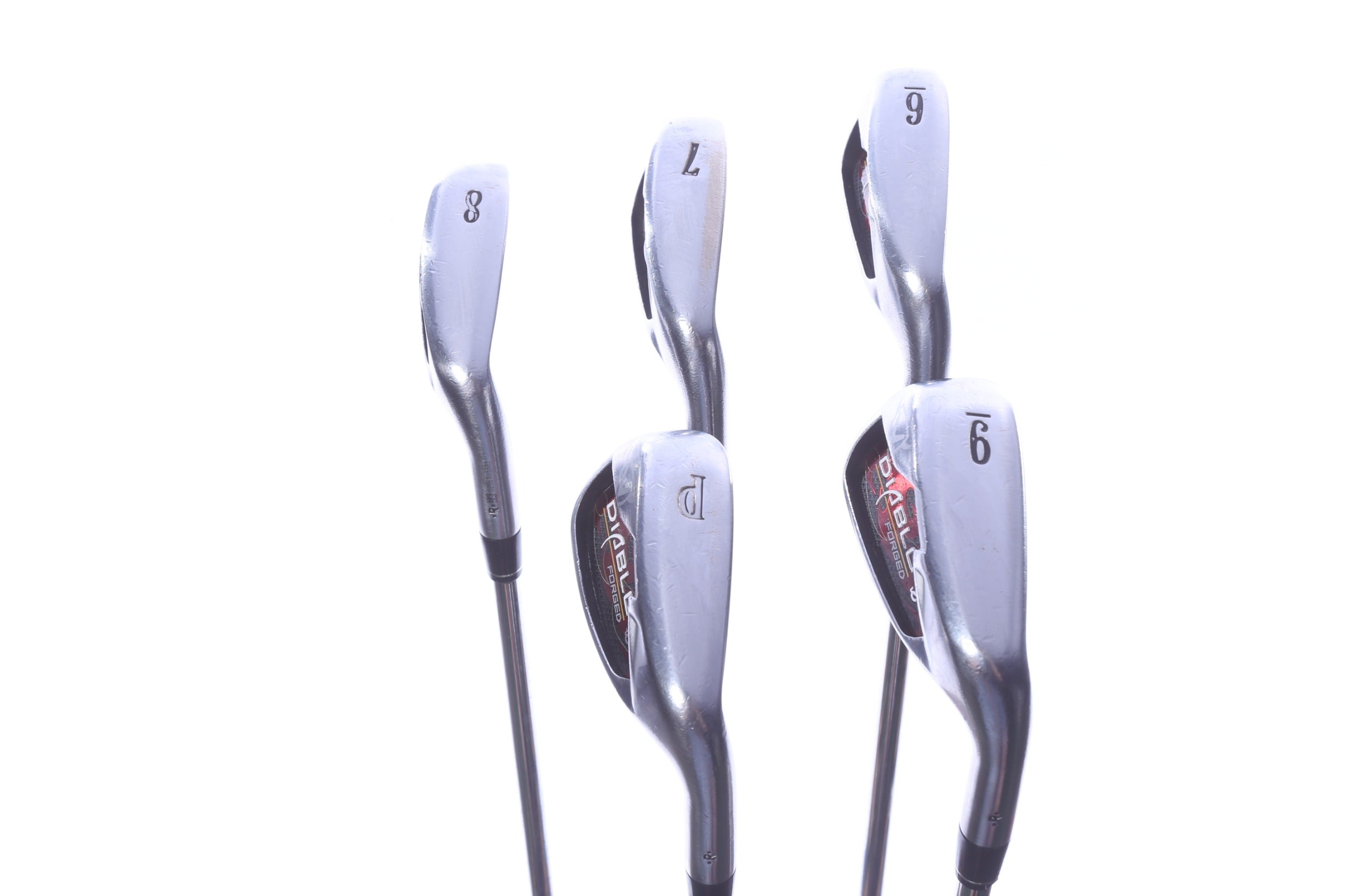 Used Callaway Diablo Forged Iron Set - Right-Handed - 6-PW - Uniflex Flex