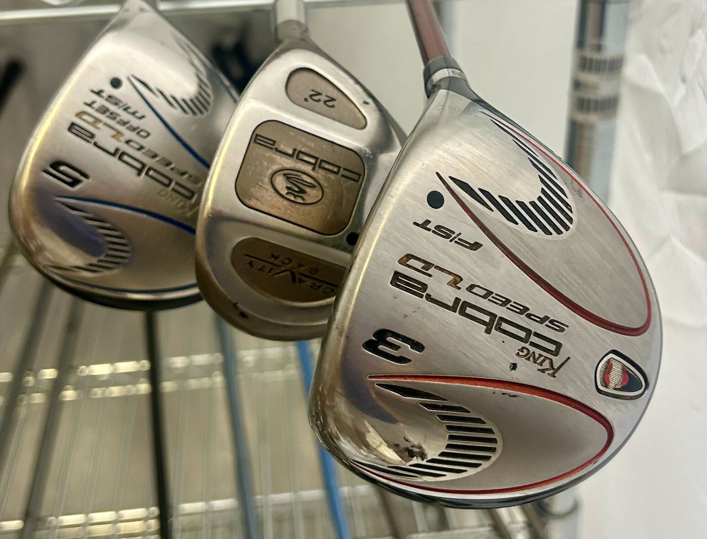 Wholesale Lot of 40 Golf Clubs - Assorted King Cobra Speed Fairway Woods-Next Round
