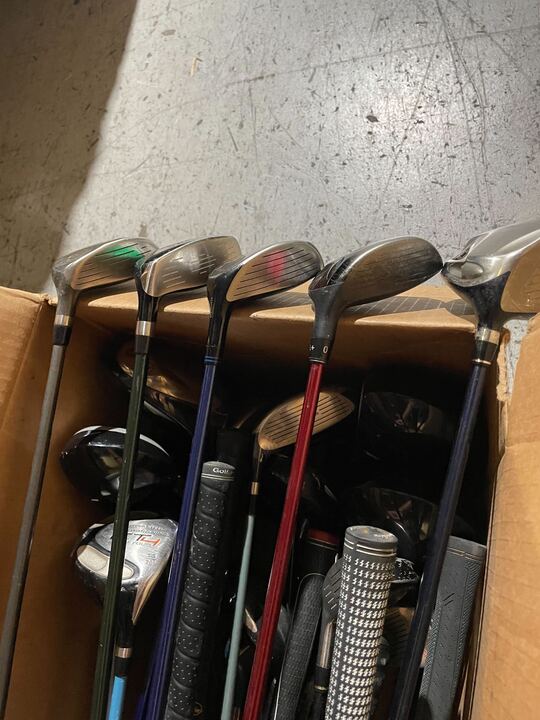 Wholesale Lot of 40 Nicklaus, Macgregor, Warrior, etc. Driver, FW Wood, Hybrids-Next Round