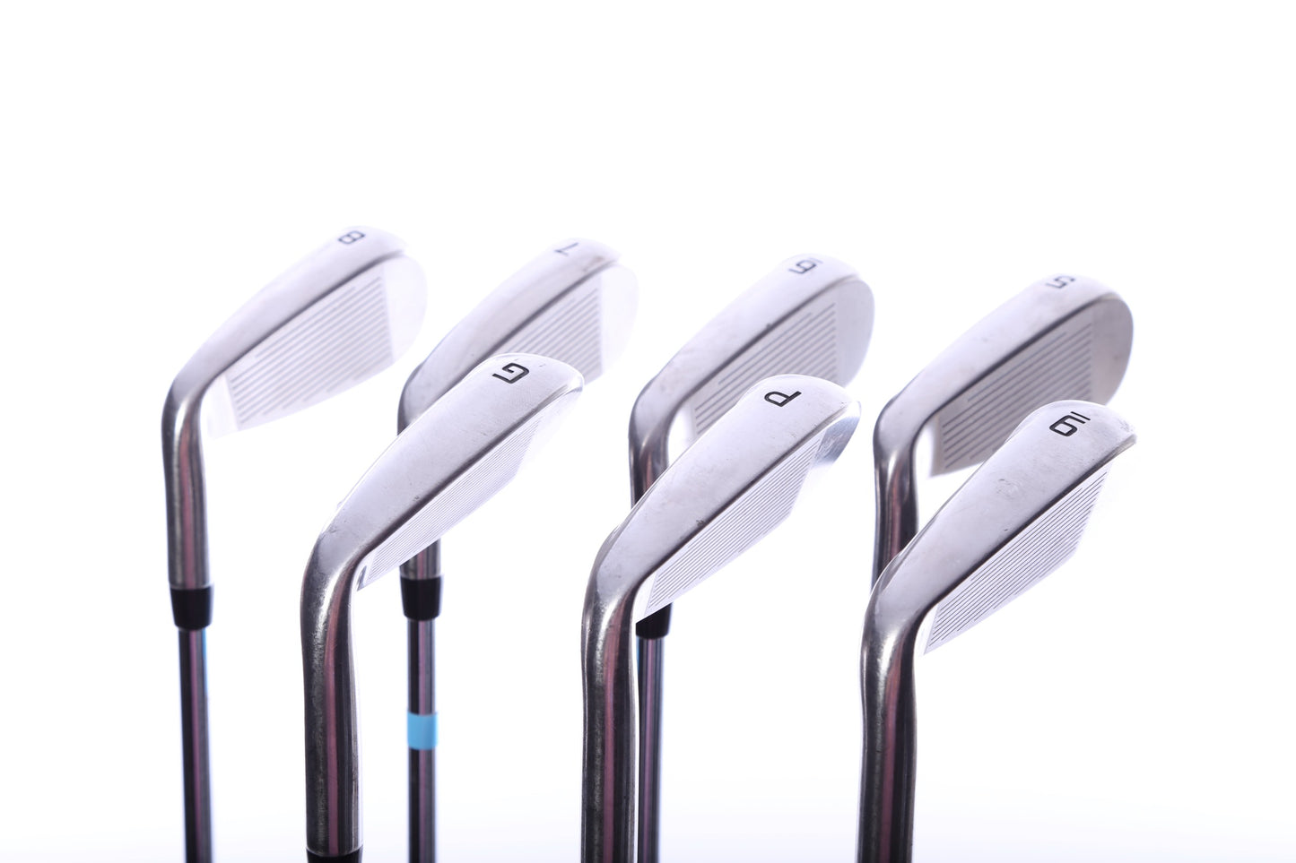 Used Cobra AeroJet One Length Iron Set - Right-Handed - 5-PW, GW - Stiff Flex-Next Round