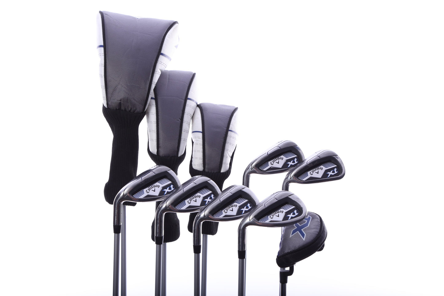 Used Callaway XT Kids Set - Left-Handed - 1W, FW, HY, 6-PW, SW, Putter - Youth Flex-Next Round
