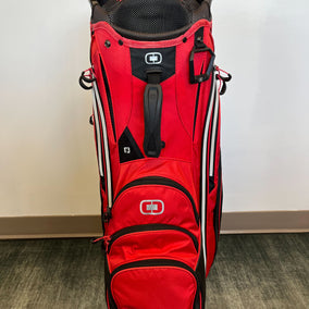 Ogio Cirrus Cart Bag Red 14 Dividers-Next Round