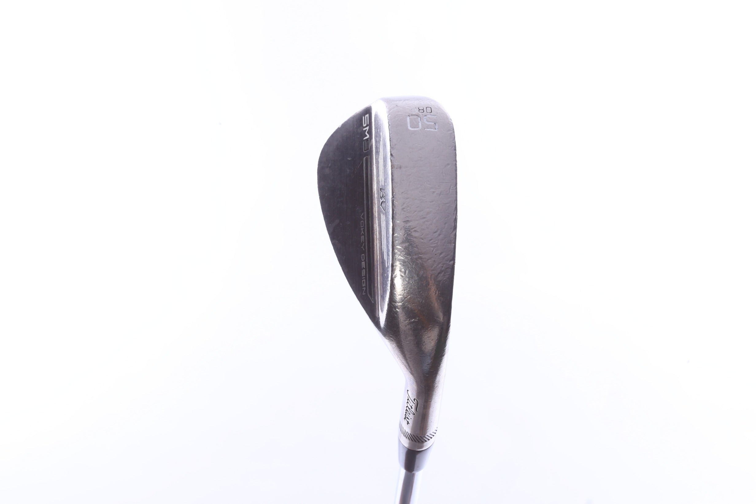 Used Titleist Vokey SM9 Brushed Steel Gap Wedge - Right-Handed - 50 Degrees - Wedge Flex-Next Round
