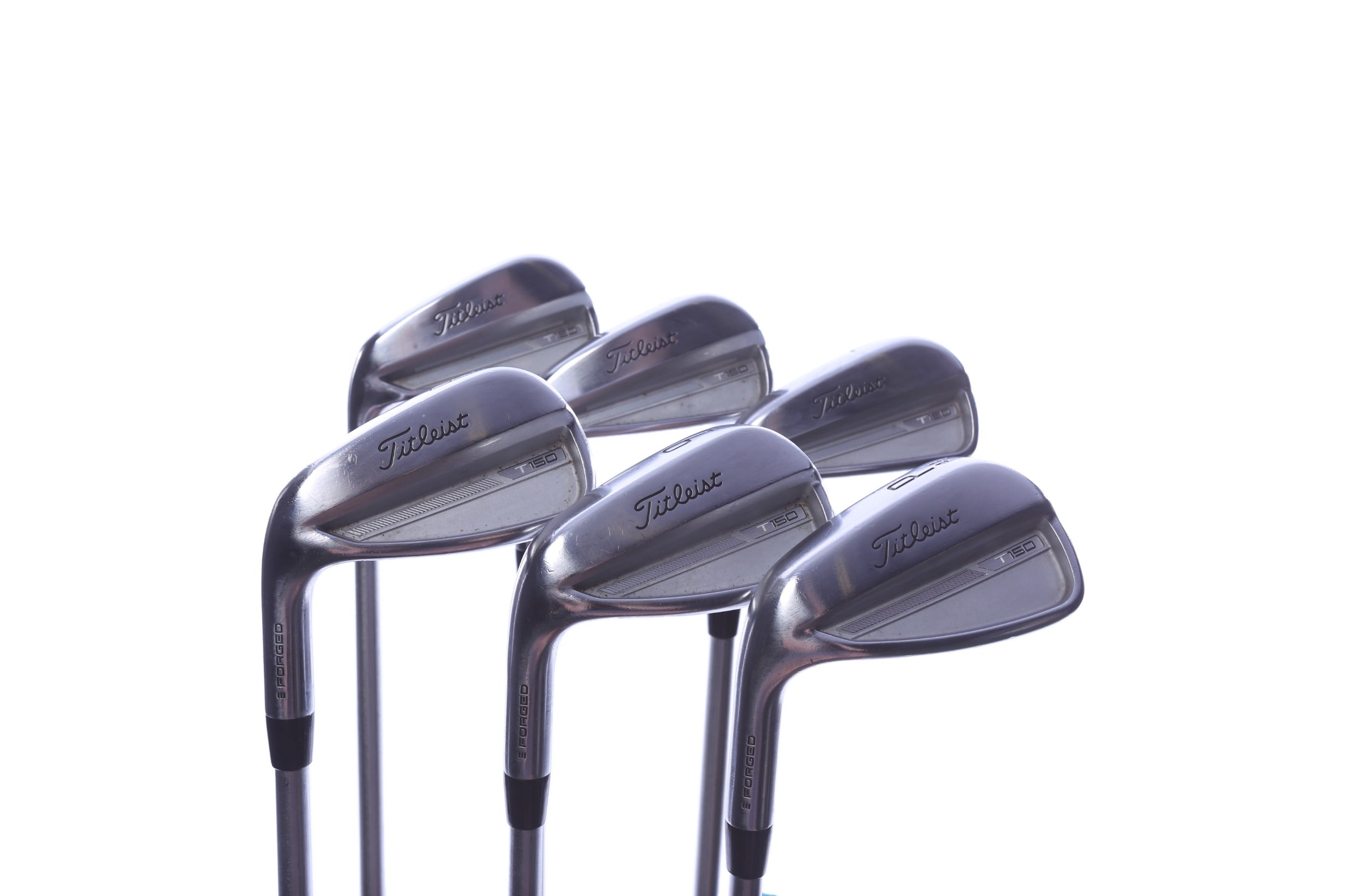 Used Titleist 2023 T150 Iron Set - Left-Handed - 5-PW - Stiff Flex
