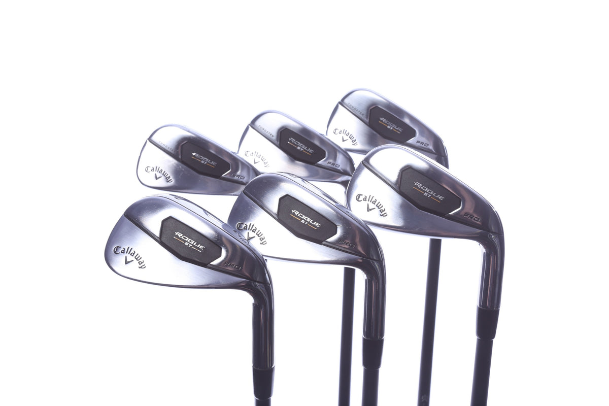 Used Callaway Rogue ST Pro Iron Set - Right-Handed - 5-PW - Stiff Flex