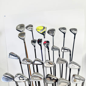 Wholesale Lot of 24 Golf Clubs - Right Handed - Assorted Brands and Flexes-Next Round