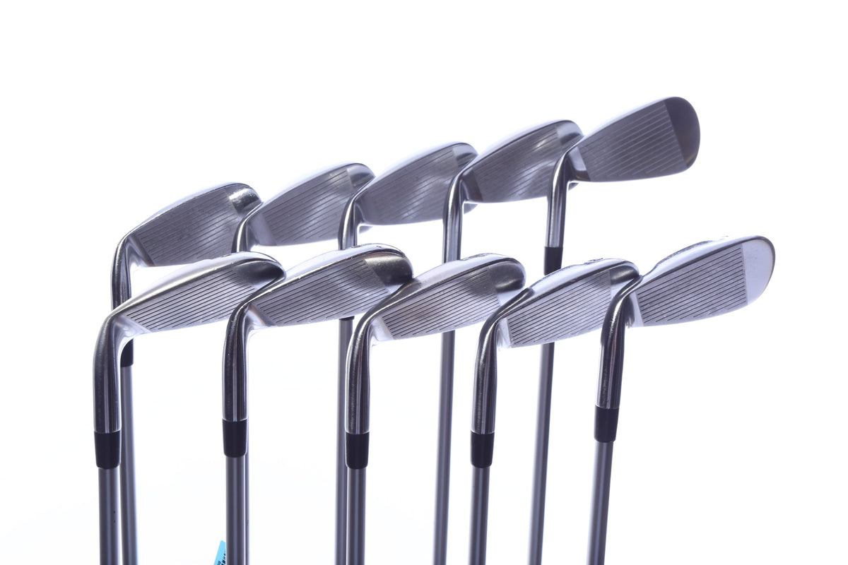 Used Tour Edge Exotics EXS Iron Set - Right-Handed - 4-PW, AW, GW, SW - Seniors Flex-Next Round