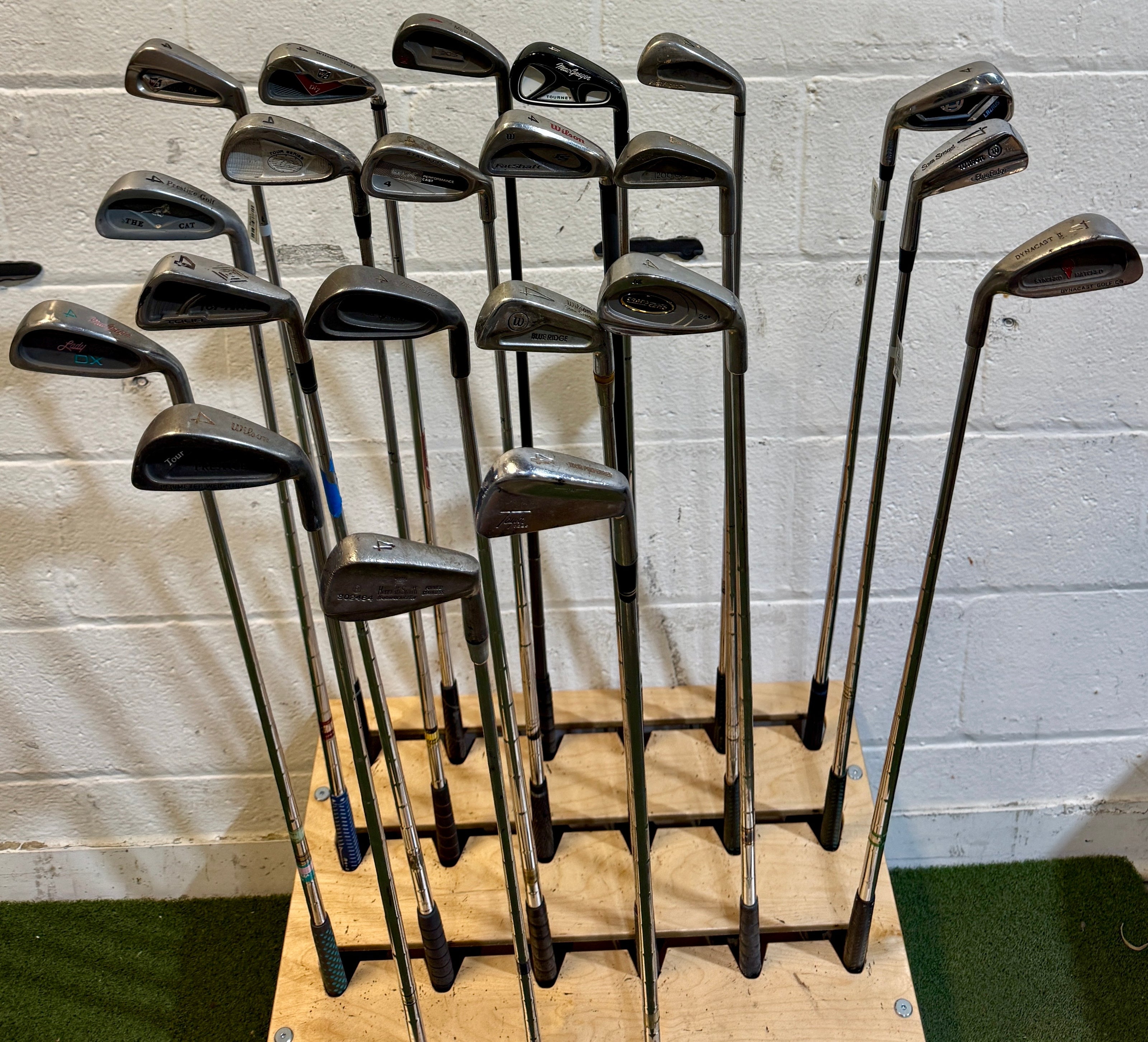 Wholesale Lot of 45 Golf Clubs - Assorted Single Irons-Next Round