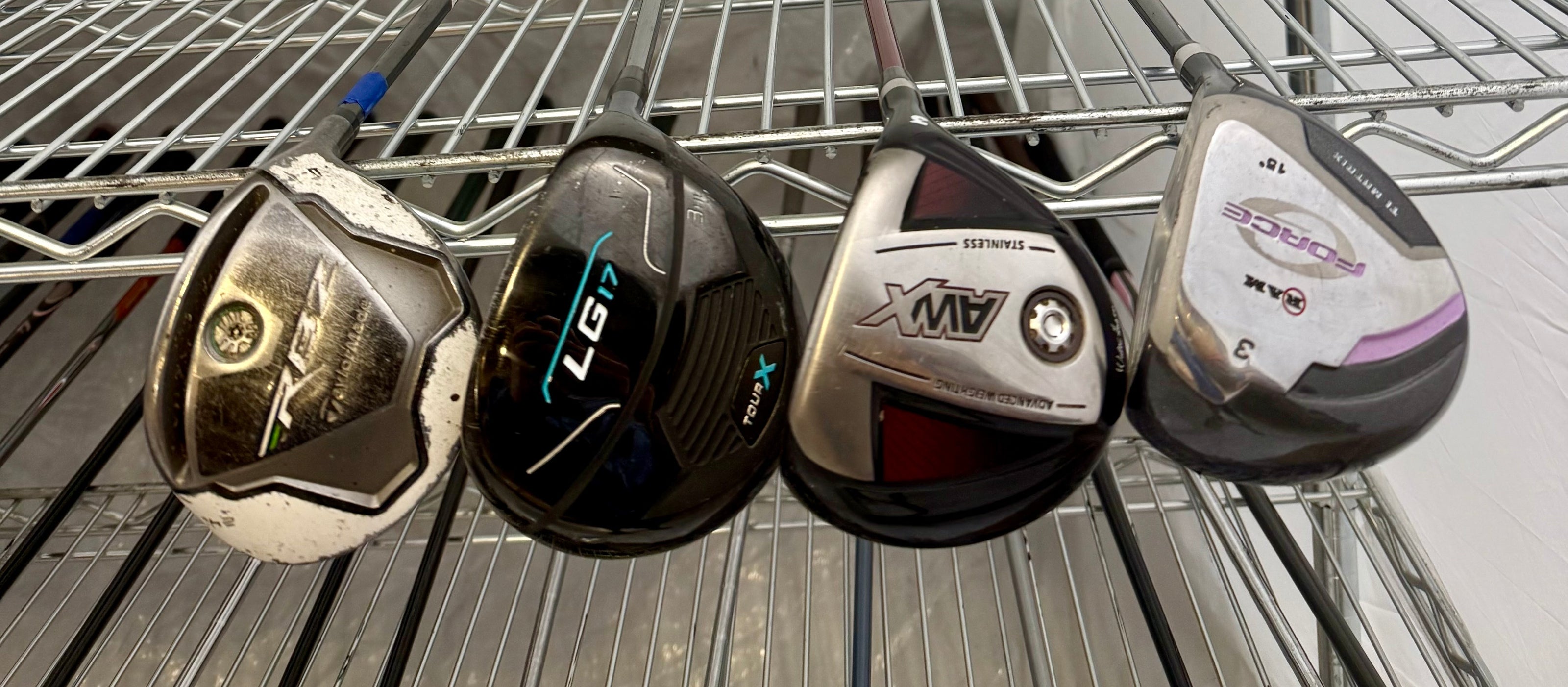 Wholesale Lot of 40 Golf Clubs - Assorted Fairway Woods-Next Round