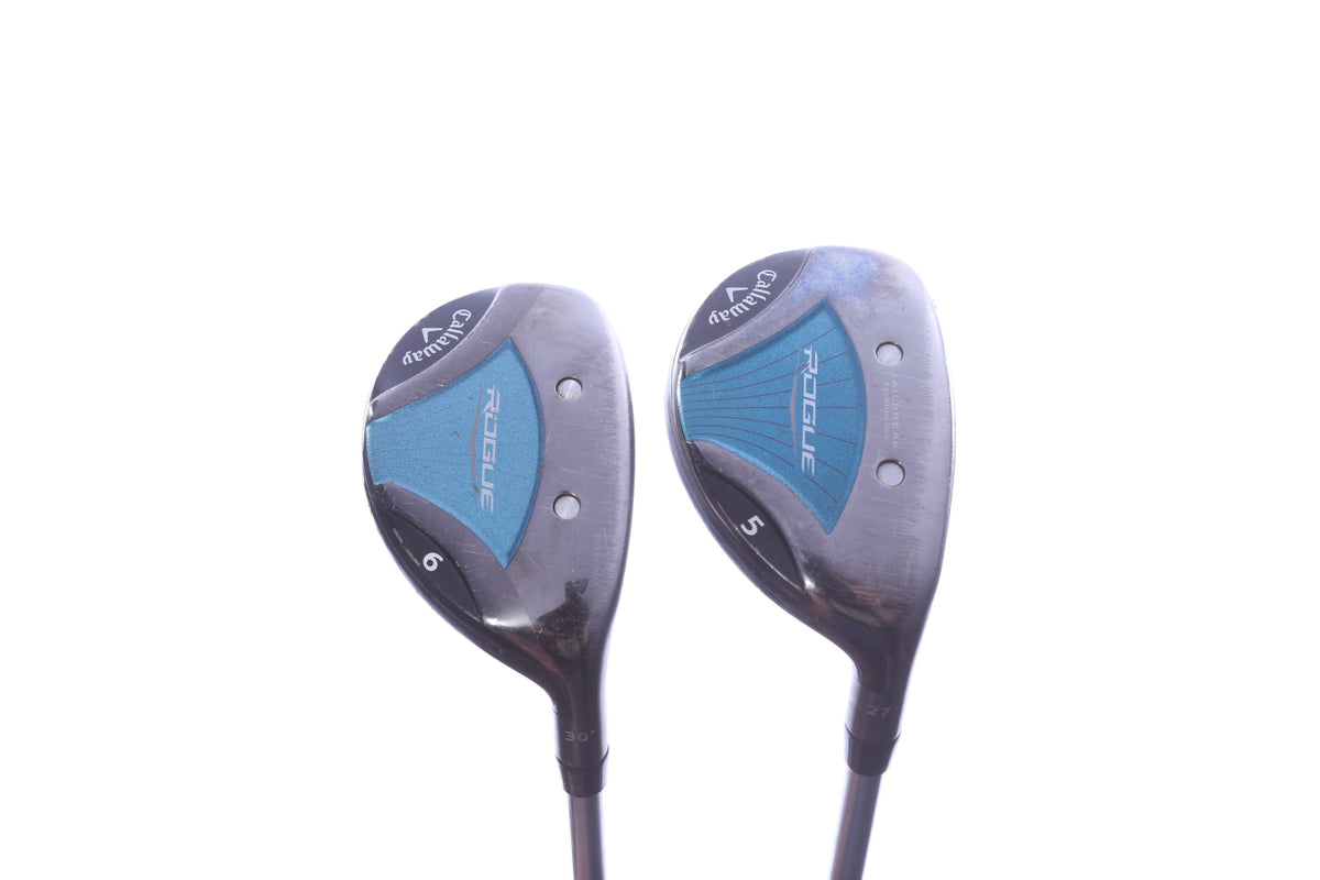 Used Callaway Rogue Hybrid Set - Right-Handed - 5H, 6H - Ladies Flex-Next Round