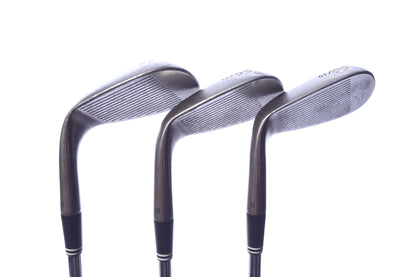Used Cleveland RTX-3 Tour Raw Wedge Set - Right-Handed - 50*, 54*, 58* - Wedge Flex