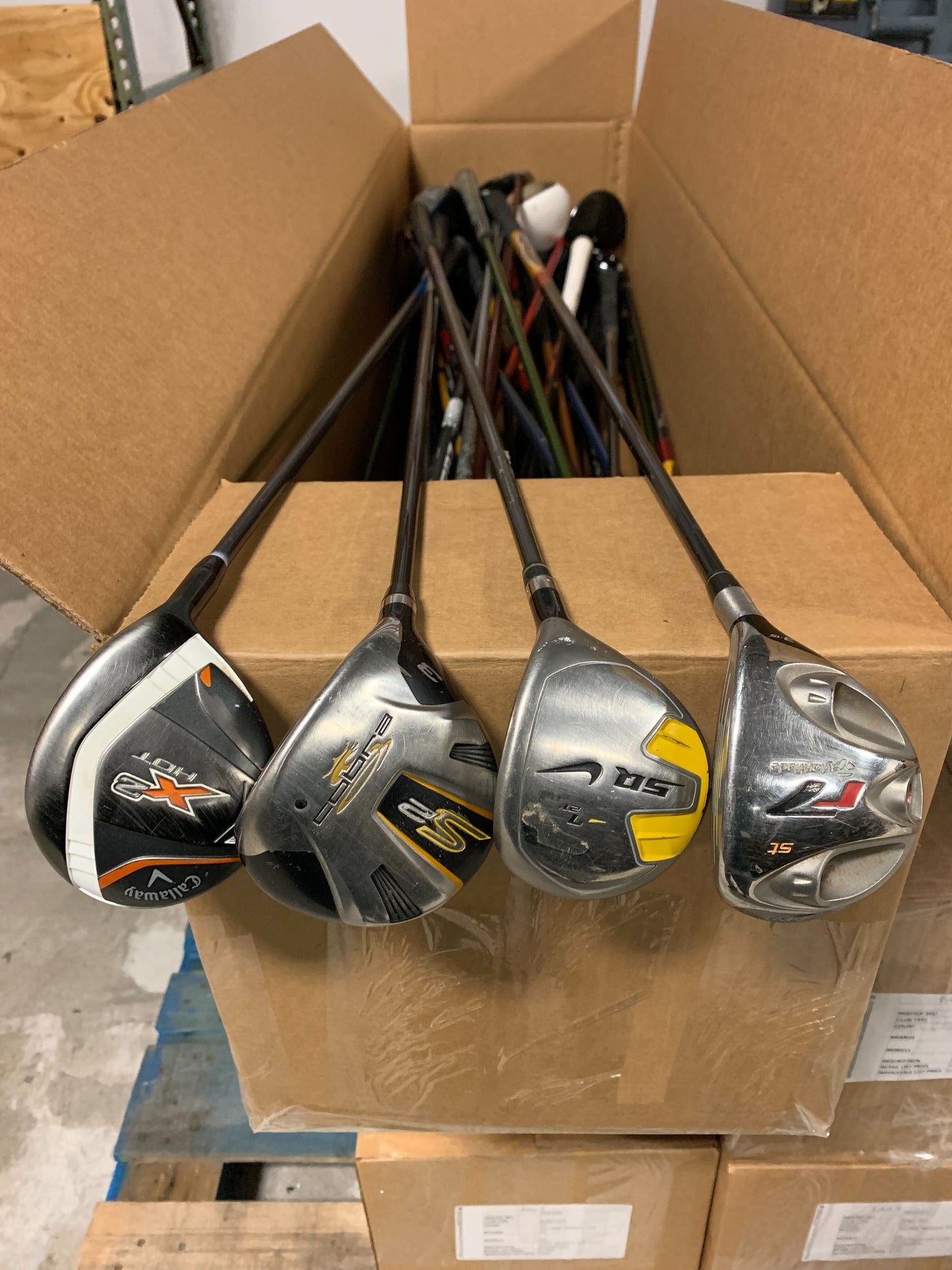 Wholesale Lot of 40 TaylorMade, Cobra, Callaway Fairway Woods-Next Round