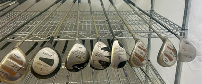 Wholesale Lot of 30 Golf Clubs - Assorted Tour Edge Fairway Woods and Hybrids-Next Round