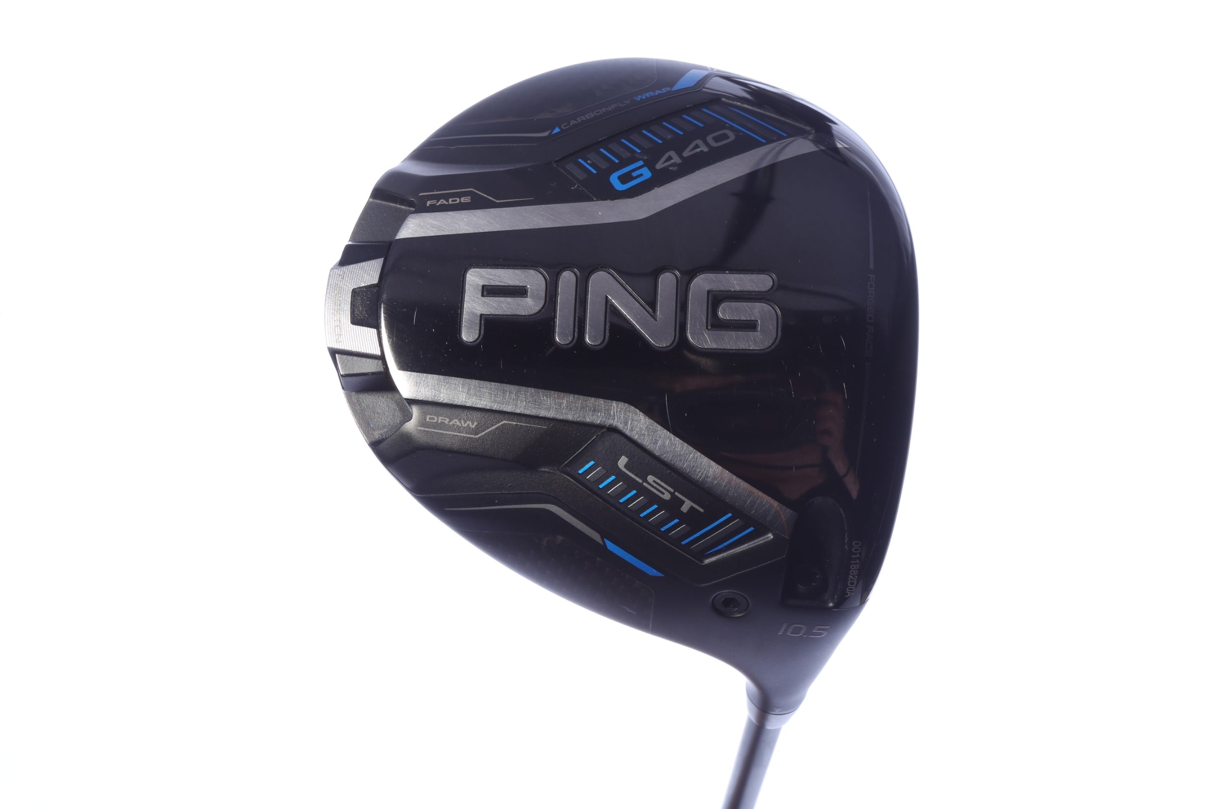 Used Ping G440 LST Driver - 10.5 Degrees - Stiff Flex Mitsubishi Tensei 1K Black  - Right-Handed