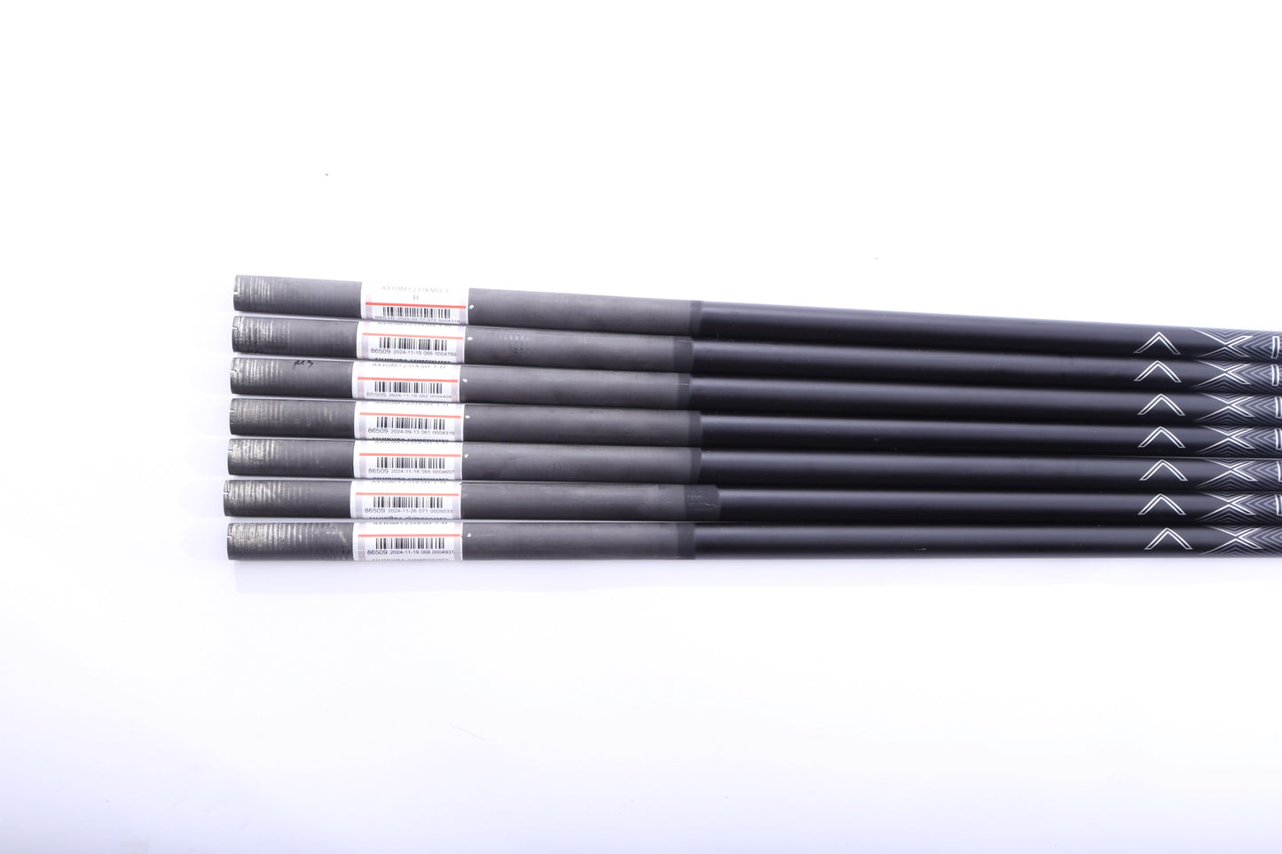 Used Fujikura Axiom 125 w/ Velocore Extra Stiff Graphite Iron Shaft Set 36.25"-37.5"-Next Round
