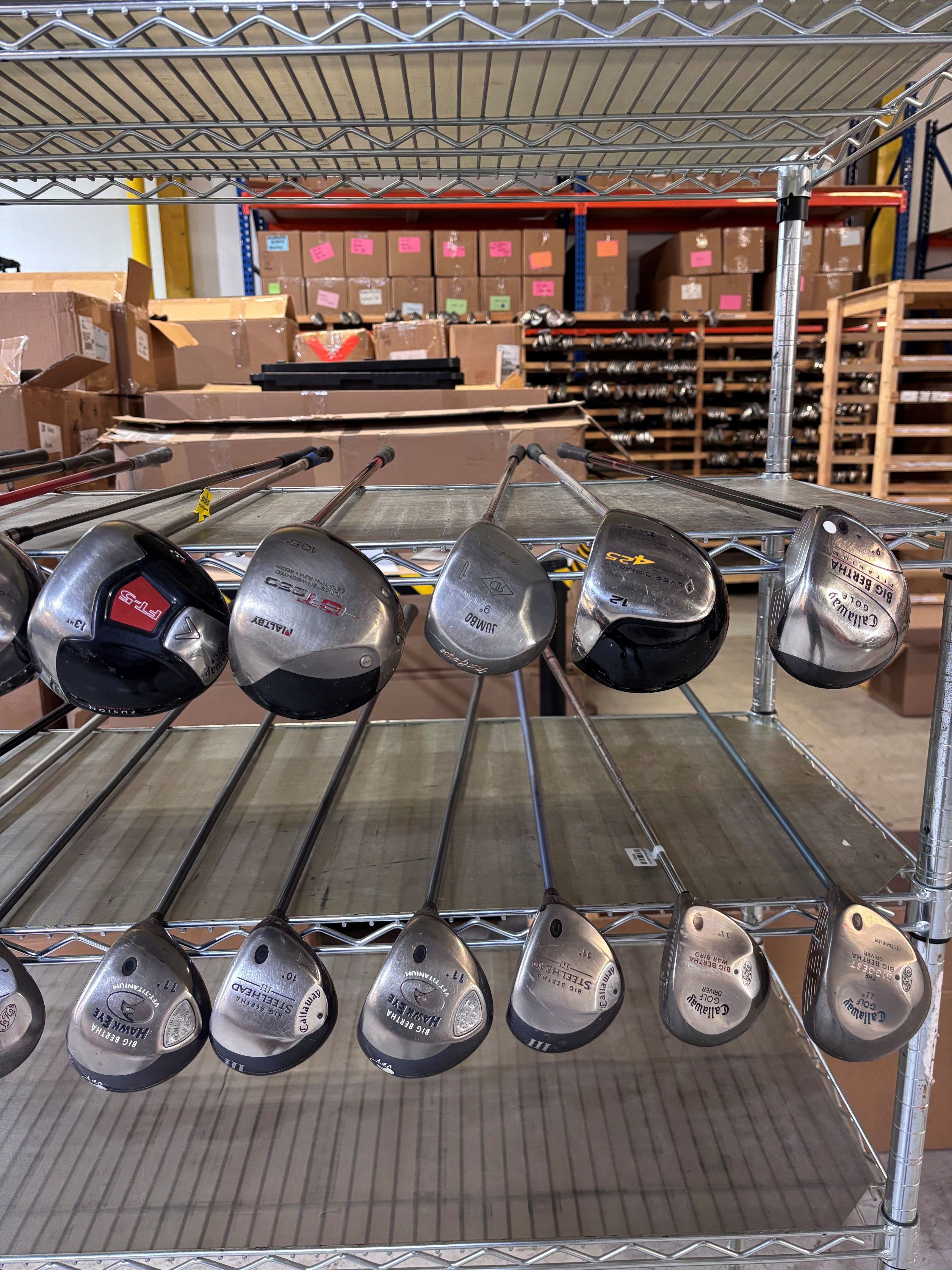 Wholesale Lot 20 Golf Clubs - Assorted Drivers-Next Round